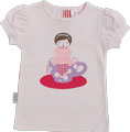 SOOKIbaby Tea Party Puffly Sl Tee Pink
